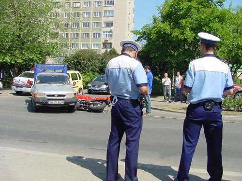 Accident motocicleta Baia Mare